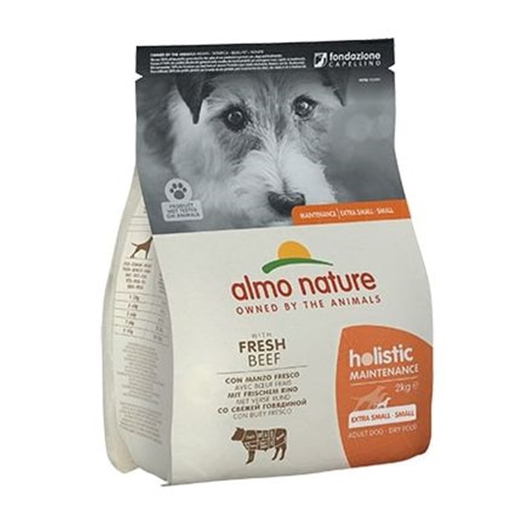 Almo Nature Holistic Extra Small - Small  Adult Manzo Fresco 2 kg Cani