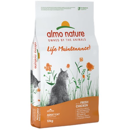 almo nature holistic maintenance pollo fresco 2 kg crocchette per gatti