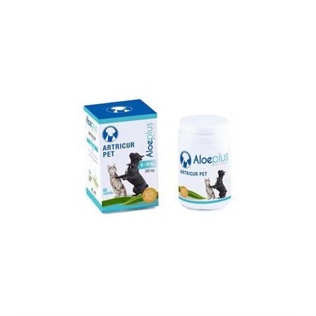 aloeplus artricur pet cani gatti 60 cps