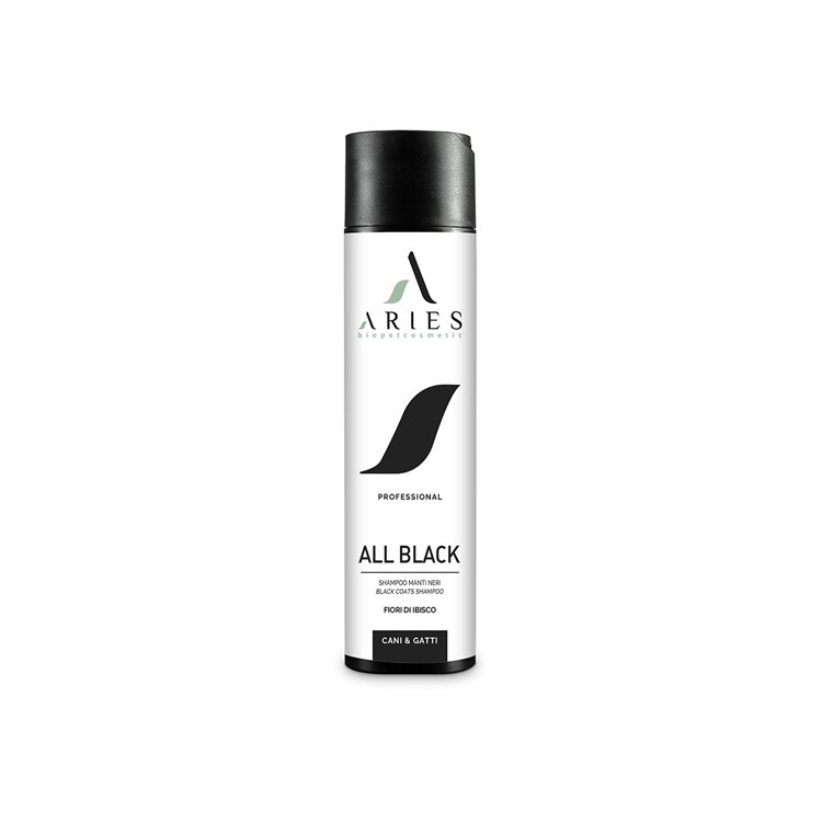 Aries all black shampoo manti neri fiori di ibisco 250 ml