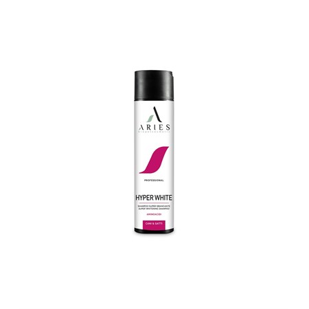 Aries hyper white shampoo super sbiancante aminoacidi 250 ml in Cani