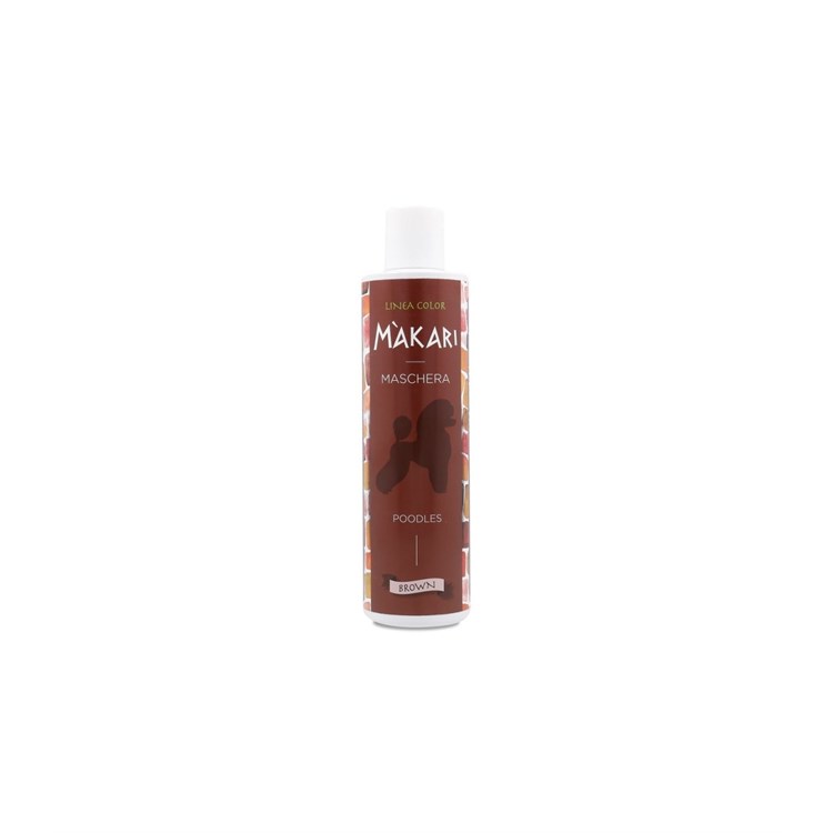 Aries makari maschera poodles brown 250 ml