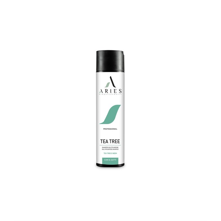 Aries tea tree shampoo multifunzione tesa tree e neem 250 ml