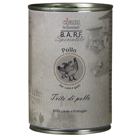 Barf Trito di Pollo in Cani