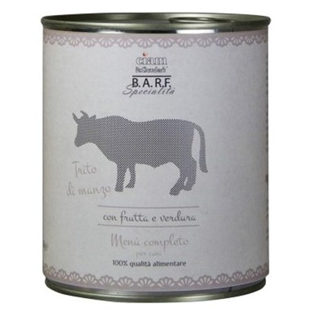 Barf Menu Completo Trito di Manzo per Cani in Cani