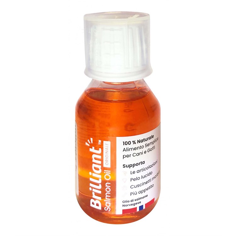 Brilliant salmon oil cane gatto 100 ml