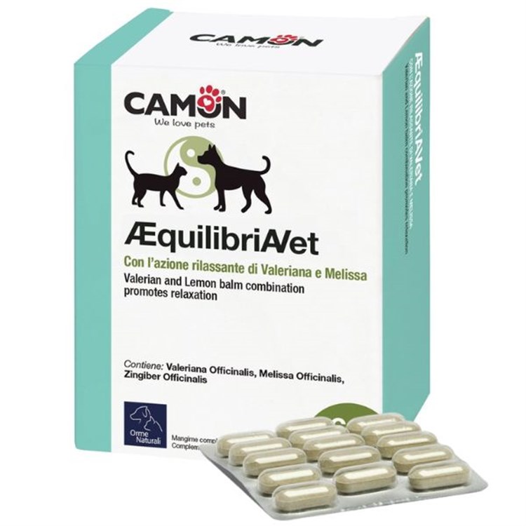 Camon Aequilibriavet Calmante e Rilassante 60 Compresse Cani e Gatti