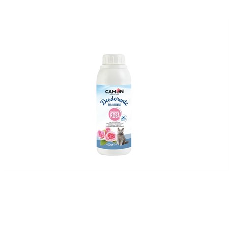 camon deodorante per lettiera rosa 400 gr