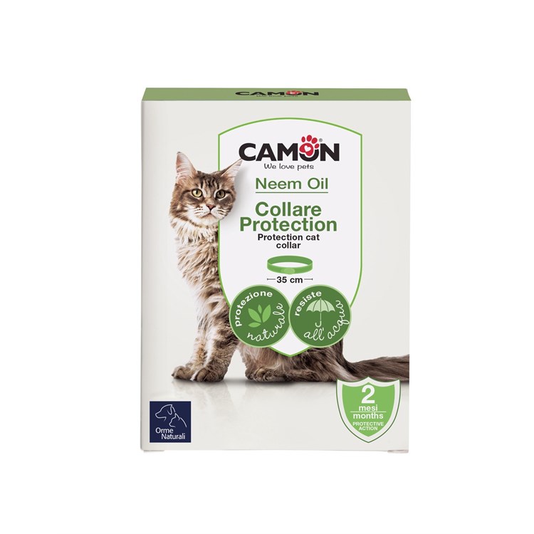 Camon Protection Orme Naturali Collare Olio Di Neem Gatto