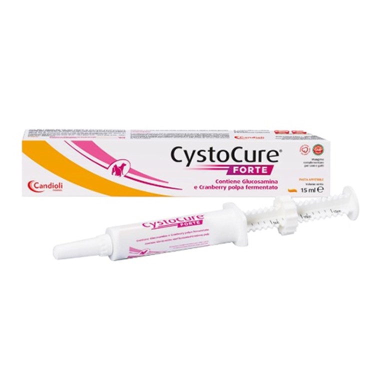 Candioli Cystocure Forte Pasta 15 ml Per Cani e Gatti