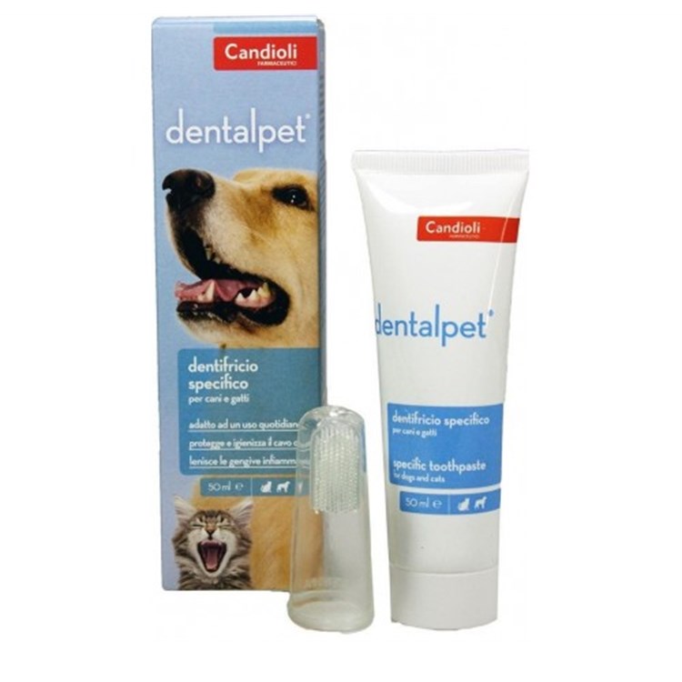 Candioli Dentalpet Dentifricio Tubo 50 gr Per Cani e Gatti