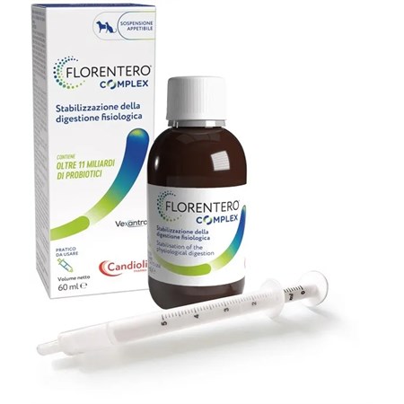candioli florentero complex 60 ml flacone con siringa dosatrice cani e gatti