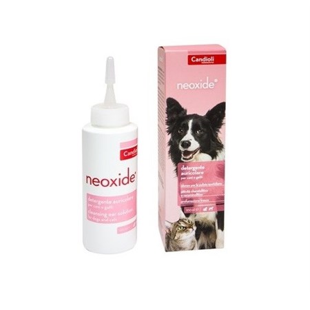 candioli neoxide 100 ml detergente auricolare per cani e gatti