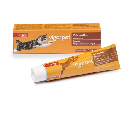 candioli vigorpet pasta 50 gr multivitaminico per gatti
