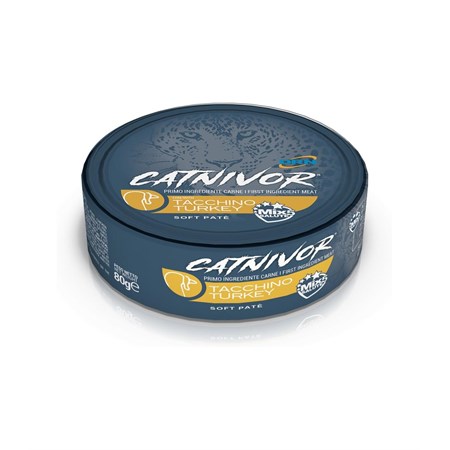 CATNIVOR TACCHINO 80 GR in Gatti