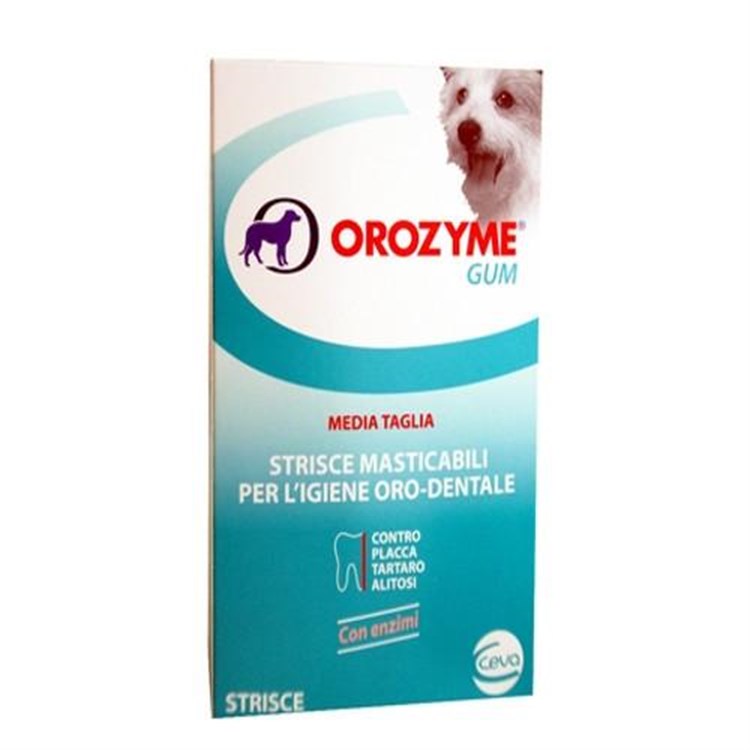 Ceva salute animale orozyme gum Taglia Piccola Strisce Masticabili