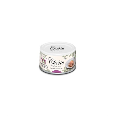 Chérie hairball tonno con salmone in salsa 80 gr in Gatti