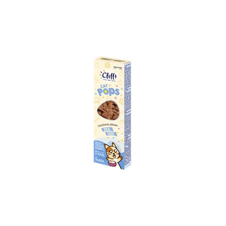 cliffi cat pops functional pillows dental care 140 gr