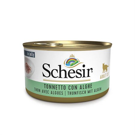 Complements Per Gatti Adulti Filetti in Gelatina Tonnetto Con Alghe in Gatti