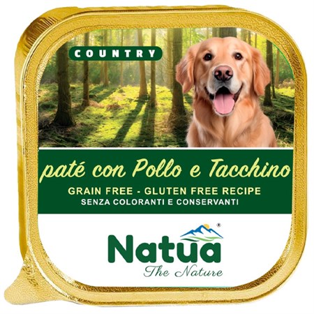 country dog adult pat pollo e tacchino