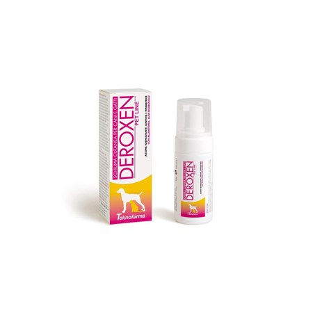 deroxen pet line schiuma 100 ml