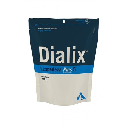 DIALIX LESPEDEZA PLUS 5 60 CHEWS in Cani