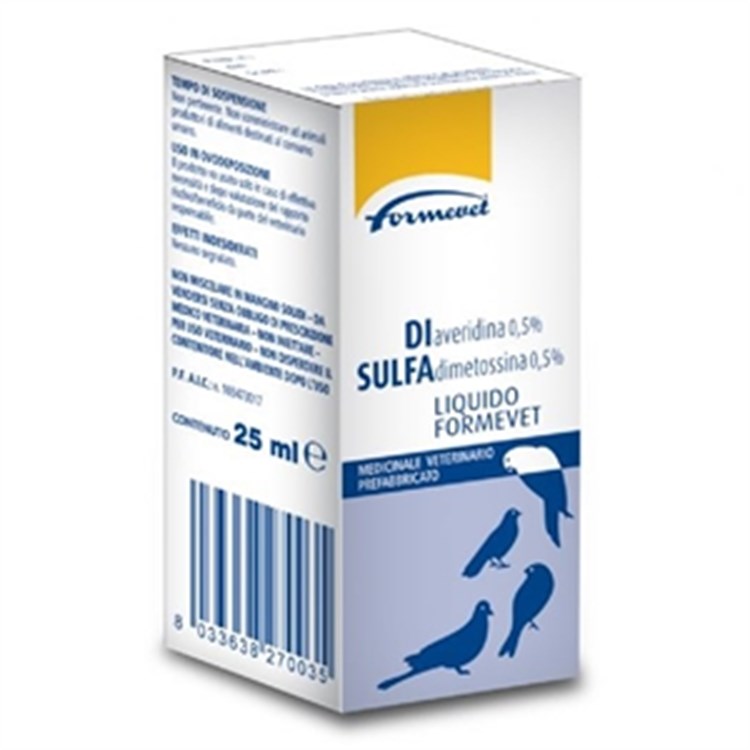 Disulfa DIAVER.0,5% SULFA.0,5% 25 ML