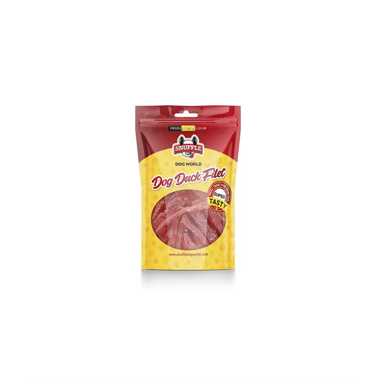 DOG SNACK ANATRA FILET 80G SNUFFLE