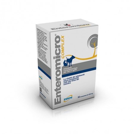 drn enteromicro complex 32 compresse per cani e gatti