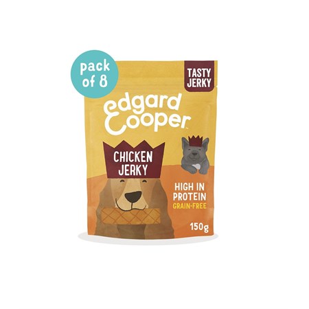 EDGARD C DOG STRISCE DI POLLO 150 GR in Cani