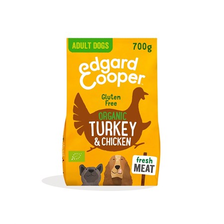 EDGARD C DOG TACCHINO BIOLOGICO 700 GR in Cani