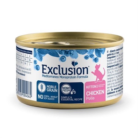 exclusion cat ng kitten pollo 85 gr