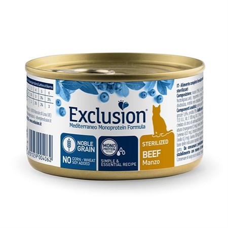 exclusion cat ng ster manzo 85 gr