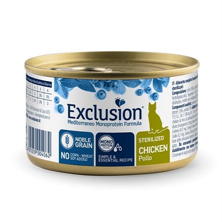 exclusion cat ng ster pollo 85 gr