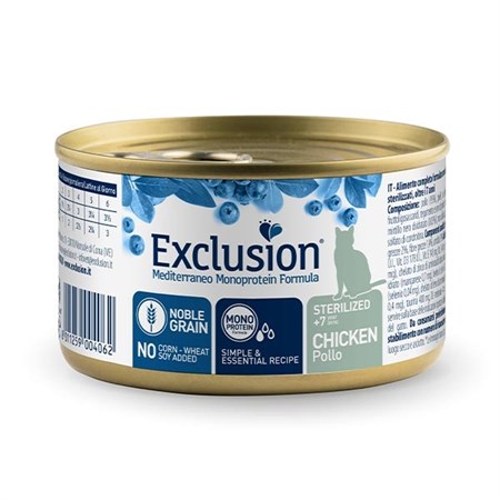 exclusion cat ng ster senior 85 gr