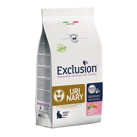 exclusion diet cat urinary maiale e riso 1 5 kg crocchette per gatto