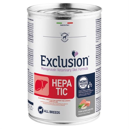 exclusion hepatic pork rice 200 gr