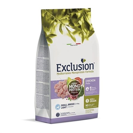 exclusion mediterraneo light pollo small 500 gr