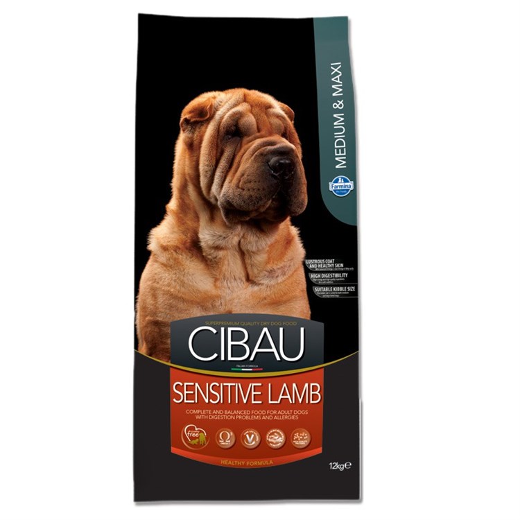 Farmina Cibau Sensitive Medium Maxi Agnello Lamb 2,5 Kg