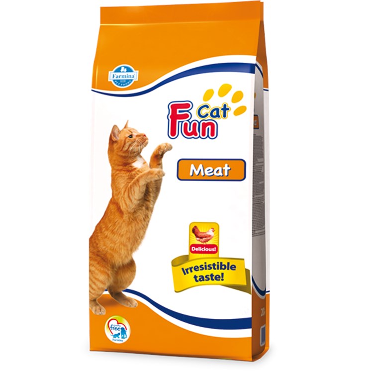 Farmina Fun Cat Meat 20 kg Alimento Completo per Gatti
