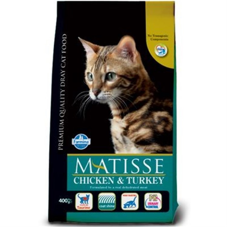Farmina Matisse Adult Pollo e Tacchino 10 kg Per Gatti DANNEGGIATO