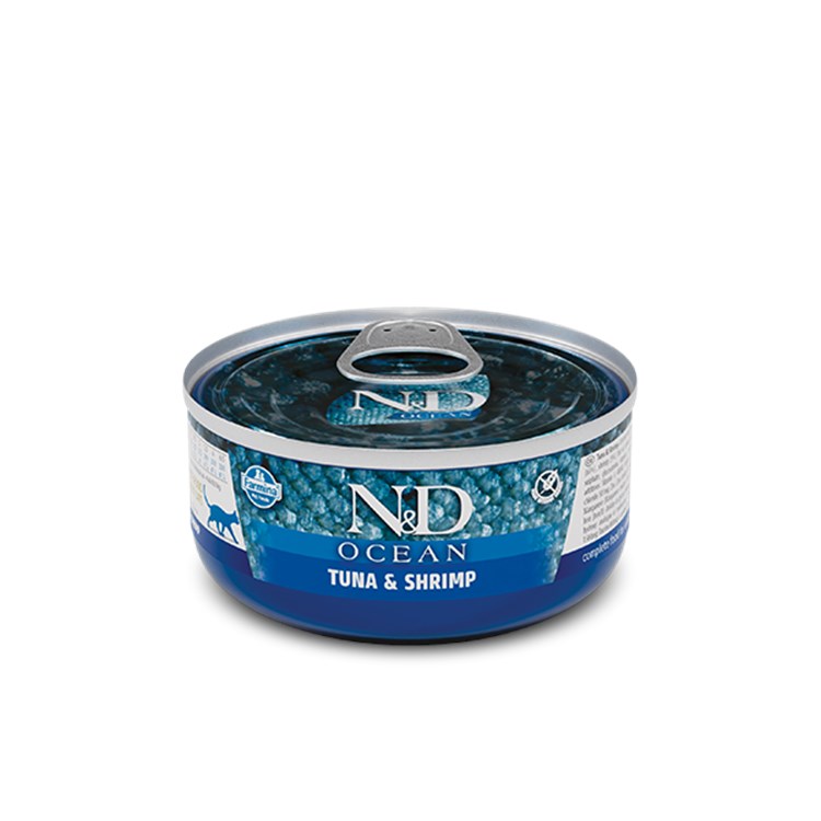 Farmina N&D Ocean 80 gr Tonno e Gamberetti Umido Gatto
