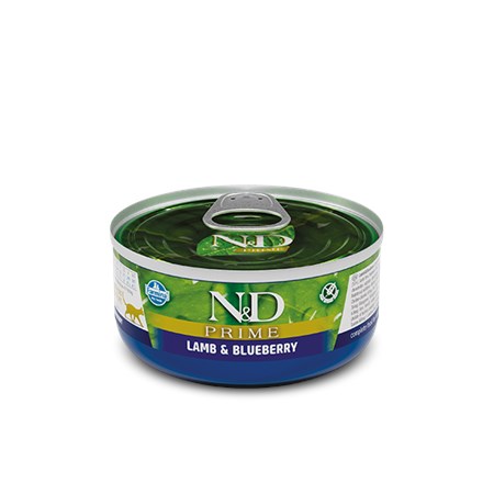 Farmina N&D Prime 80 gr Agnello e Mirtillo Umido Gatto in Gatti