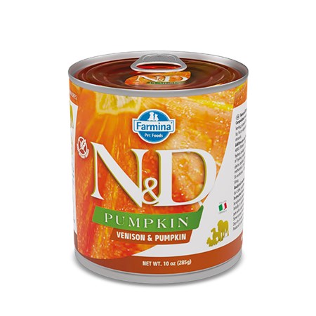 farmina n d umido pumpkin dog adult cervo e zucca 285 gr