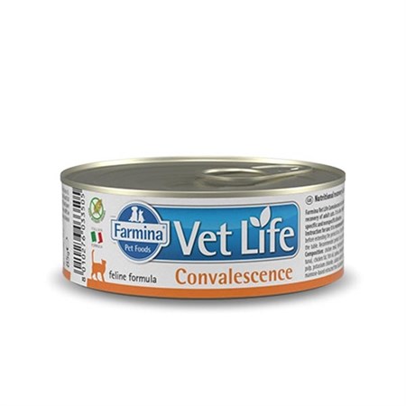 farmina vet life convalescence 85 gr scatoletta umido gatti