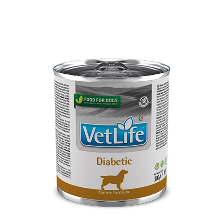 farmina vet life diabetic 300 gr barattolo umido per cani