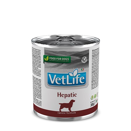 farmina vet life hepatic 300 gr barattolo umido per cani