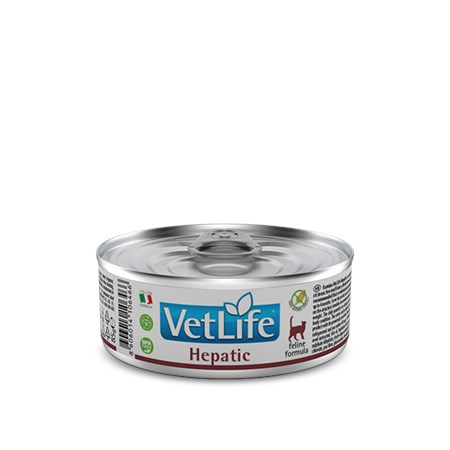 farmina vet life hepatic 85 gr scatoletta umido gatti