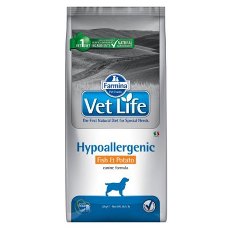 Farmina Vet Life Hypoallergenic Fish & Potato 2 kg Per Cani