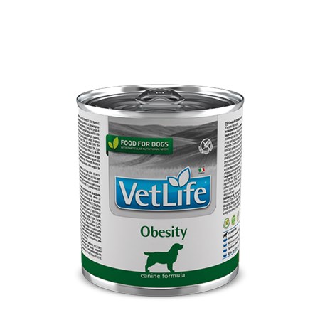 farmina vet life obesity 300 gr barattolo umido per cani